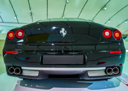 Photo for Maranello, Italy - March 6, 2019: Ferrari Museum, the Ferrari 612 Sessanta (built in only 60 units in the year 2019) - Royalty Free Image
