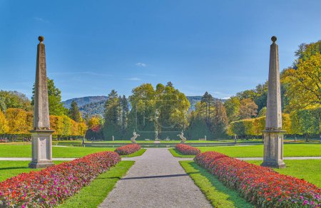 Salzburg, Österreich, der Park des Schlosses Hellbrunn