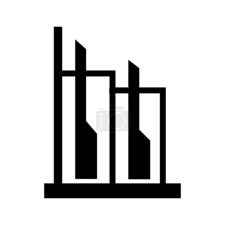 Ilustración de Angklung icono vector ilustración plantilla de diseño - Imagen libre de derechos