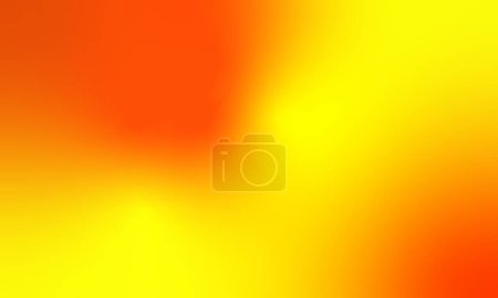 Ilustración de Ilustración abstracto amarillo rojo colorido difuminación fondo - Imagen libre de derechos
