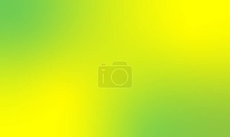 Ilustración de Ilustración abstracto amarillo verde colorido difuminación fondo - Imagen libre de derechos