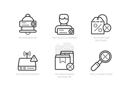 Illustration for Set of 9 business icons - Royalty Free Image