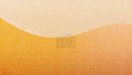Photo for Two-colour orange soft line background design - Royalty Free Image