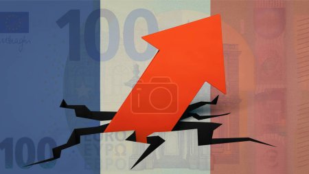 Photo for The debt is increasing in France - Royalty Free Image