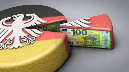 Germany as a money cake