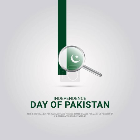 Foto de Pakistán Celebraciones del Día de la Independencia Concepto, texto elegante, un bolígrafo con bandera - Imagen libre de derechos