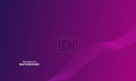 Abstract technology background. Empty background. blue, purple background. Abstract lines and dots connect background. Poster 620427452