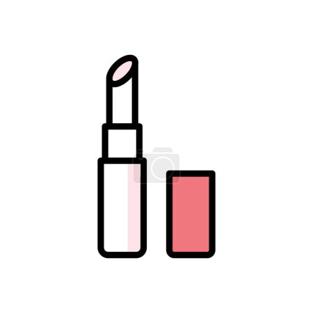 Illustration for Lipstick, web simple illustration - Royalty Free Image