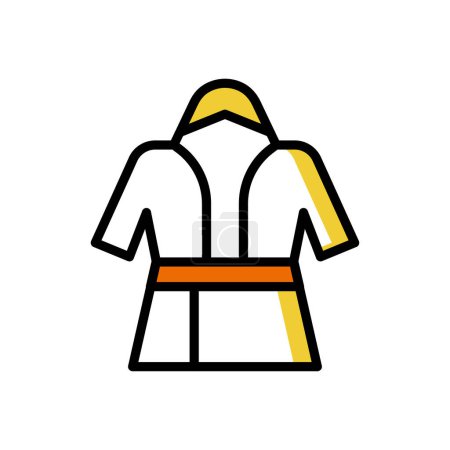 Illustration for Boxing robe icon, web simple illustration - Royalty Free Image