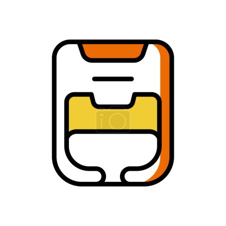 Illustration for Helmet icon, web simple illustration - Royalty Free Image