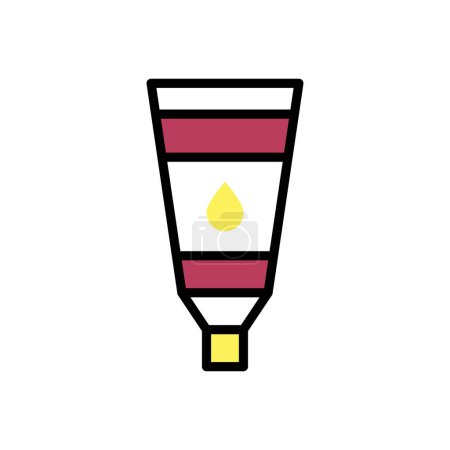 Illustration for Color paint  icon, web simple illustration - Royalty Free Image