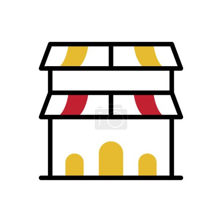 Ilustración de Icono del restaurante chino, ilustración simple web - Imagen libre de derechos