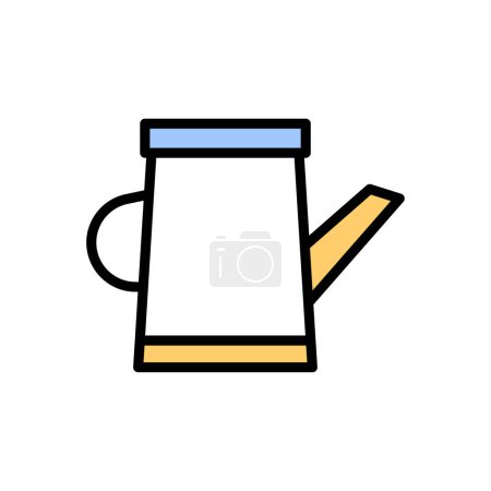 Illustration for Watering  icon vector illustration - Royalty Free Image