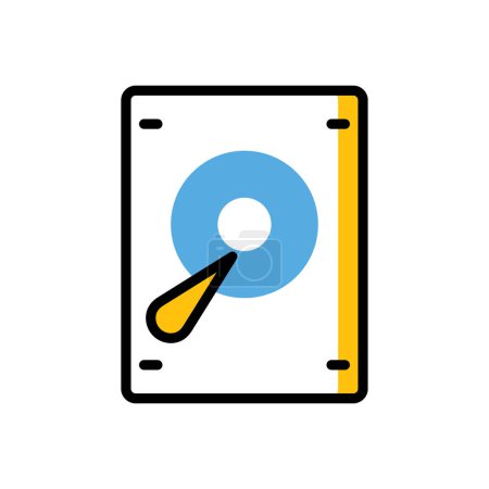Illustration for Cd players modern icon, vector illustration - Royalty Free Image