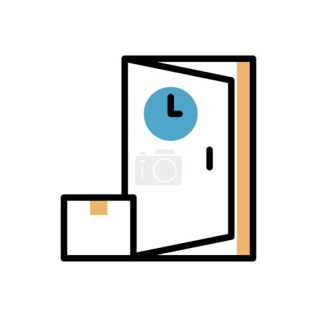 Illustration for Delivery icon vector illustration - Royalty Free Image