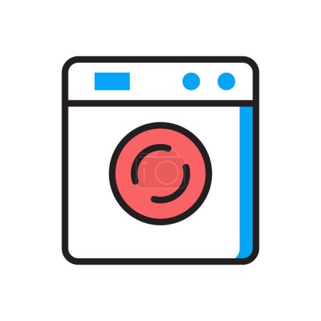 Ilustración de Washing vector illustration icon background - Imagen libre de derechos