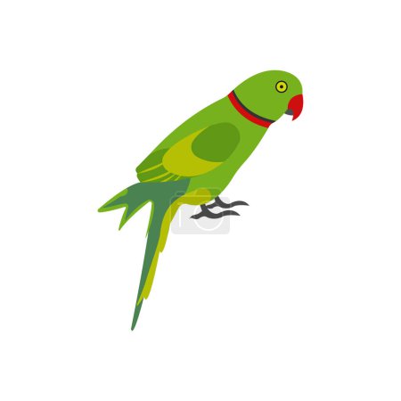 Illustration for Parrot Vector illustration on a background. Premium quality symbols. vector icons for concept and graphic design. - Royalty Free Image