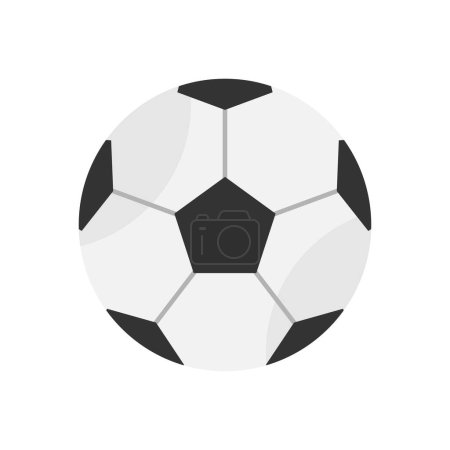 Illustration for Soccer Vector illustration on a background. Premium quality symbols. vector icons for concept and graphic design. - Royalty Free Image