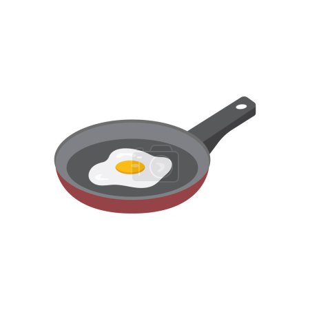 Illustration for Omelet Vector illustration on a background. Premium quality symbols. vector icons for concept and graphic design. - Royalty Free Image