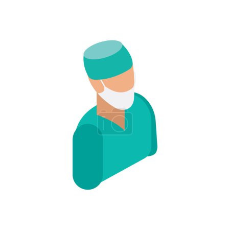 Illustration for Doctor Vector illustration on a transparent background. Premium quality symbols . Icons for concept and graphic design. - Royalty Free Image