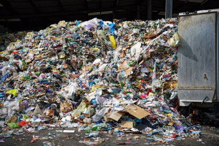 Photo for Many different garbage in the landfill - Royalty Free Image