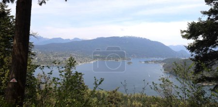 Photo for Inlet of Indian Arm seen from Burnaby Mountain - Royalty Free Image