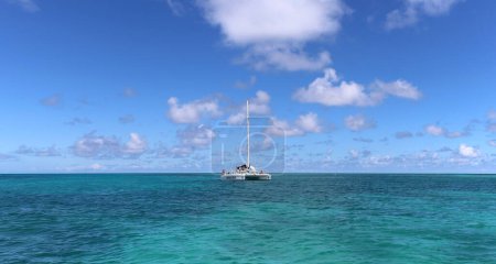 Photo for Sailing turquoise waters Saint Croix USVI - Royalty Free Image