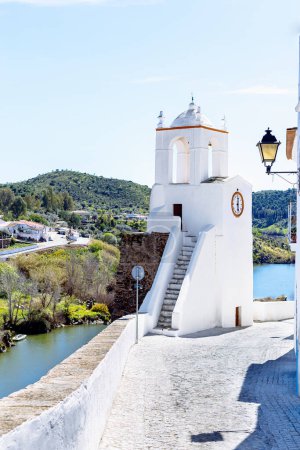 Photo for Torre do Relgio in Mertola, Portugal. Colors of Portugal Series - Royalty Free Image