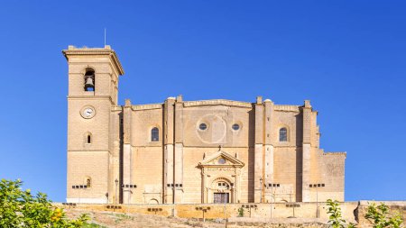 Photo for Collegiate Church Of Our Lady Of Assumption in Osuna. Ducal town declared a Historic-Artistic Site and example of Renaissance architecture in Spain . Southern Spain. Most spectacular monumental set of the Sevillian Renaissance. - Royalty Free Image