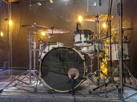 Photo for A complete set of drum kit - Royalty Free Image