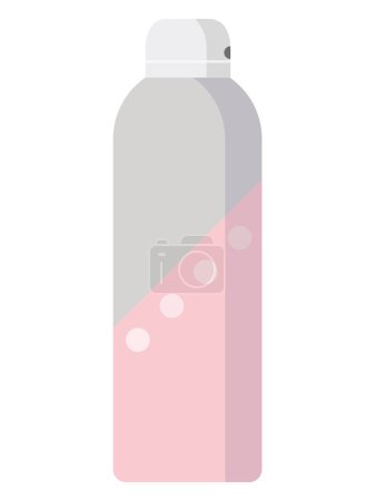 Illustration for Vector illustration of deodorant spray - Royalty Free Image