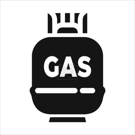 Illustration for Gas cylinder icon-3 - Royalty Free Image