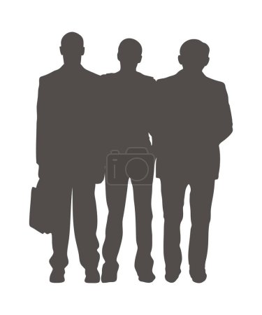 people vector icon isolated on white background
