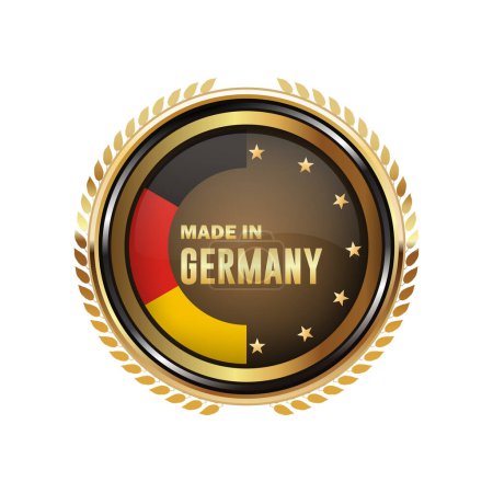 made in Germany isolated on white background