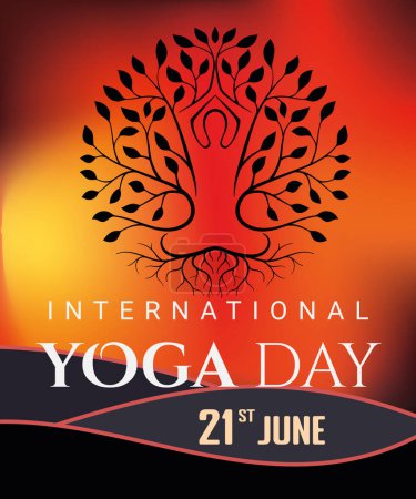 bannière vectorielle yoga international jour-1