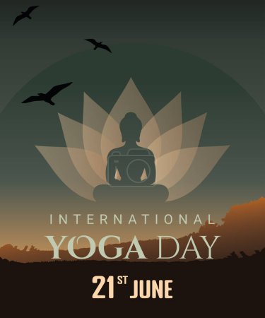 vector banner international yoga day-9