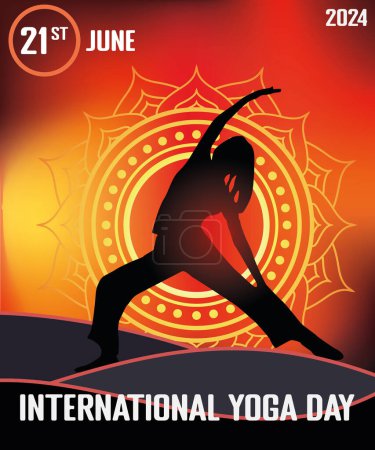 vector banner international yoga day-4
