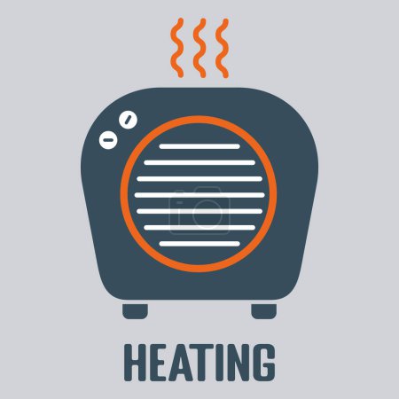 heater radiator vector icon-9 isolated on white background