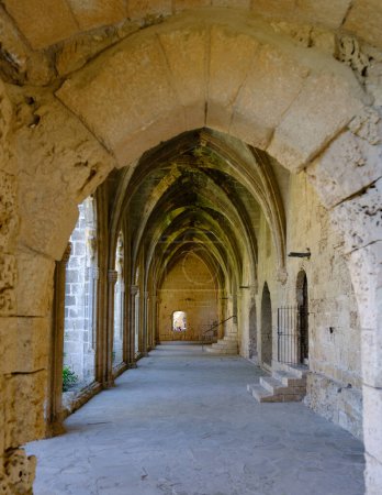 Bellapais Abbey near Kyrenia, island of Cyprus