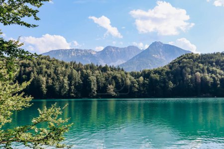 Foto de Vista del lago Alatsee en Baviera, Alemania - Imagen libre de derechos