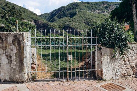 Téléchargez les photos : Sentier du Pinot Noir - le sentier du vin et de la culture est situé dans la célèbre région du Pinot Noir, en bordure du Parc Naturel du Monte Corno - en image libre de droit