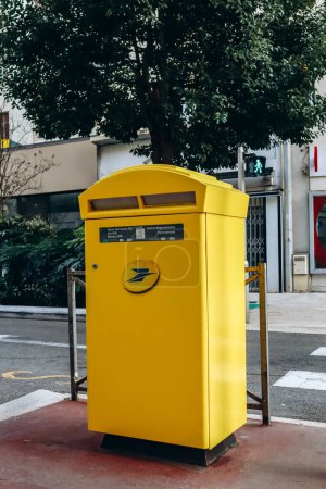 Photo for Mailbox on the street in Nice, south of France - Royalty Free Image