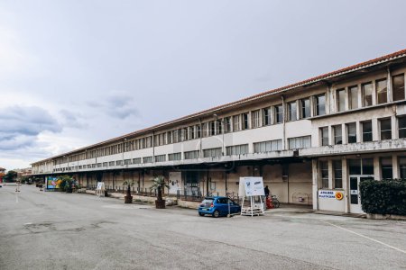 Téléchargez les photos : L'ancien abattoir de Nice, aujourd'hui un centre d'art contemporain appelé "109" - en image libre de droit
