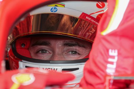 Téléchargez les photos : Charles Leclerc (MON) - Scuderia Ferrari - Ferrari SF-24 - Ferrar - en image libre de droit