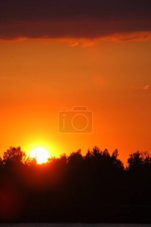 Téléchargez les photos : Sonnenuntergang Bayern / Coucher de soleil Bavière / - en image libre de droit