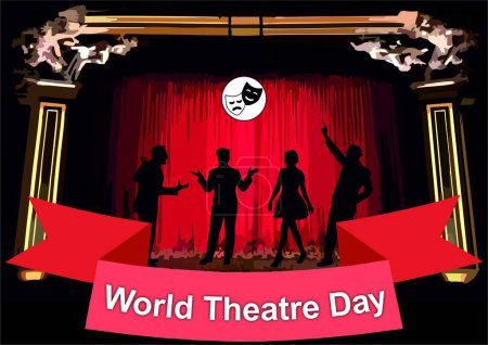 La Journée mondiale du théâtre est célébrée pour souligner l'importance des arts du théâtre et leur rôle important dans le domaine du divertissement..