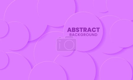 Foto de Resumen mínimo 3d círculo púrpura fondo. Diseño púrpura de moda para web, presentación, papel pintado - Imagen libre de derechos