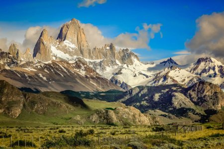 Photo for El Chalten, Fitz Roy, Patagonia Argentina, Los Glaciares South America - Royalty Free Image