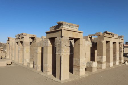 Photo for Ancient egyptian temple of Satet on Elephantine Island in Aswan, Egypt - Royalty Free Image