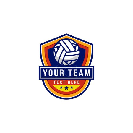 sepak takraw badge logo design